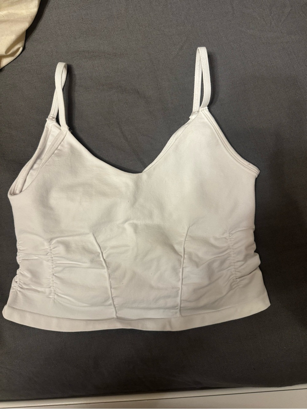 Free people movement white tank top